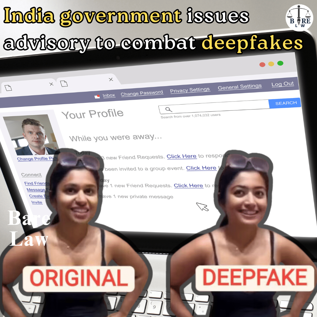 Indian Government Issues Advisory On Deepfakes To Social Media